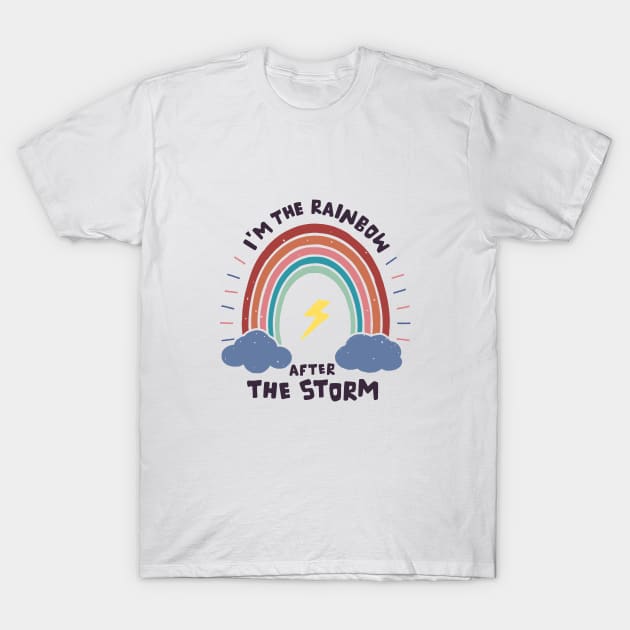 The rainbow after the strom T-Shirt by DuckyDuck